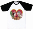 Leon and Mathilda Black Sleeves T-Shirt  Modell: LB-leonshirt