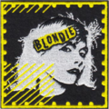1 x BLONDIE - FACE AND LOGO IN SQUARE PATCH