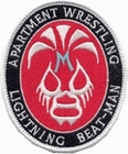 2 x APARTMENT WRESTLING PATCH