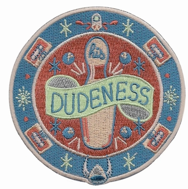 His Dudeness Rug Patch By La Barbuda