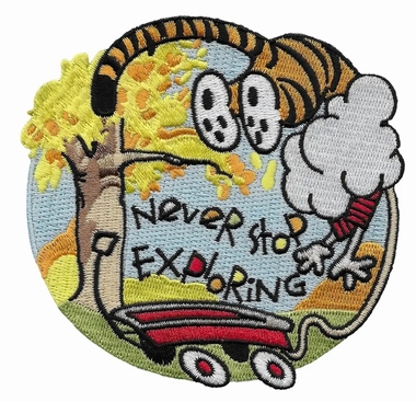 Never stop exploring PATCH BY LA BARBUDA 