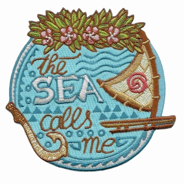 The sea calls me PATCH BY LA BARBUDA 